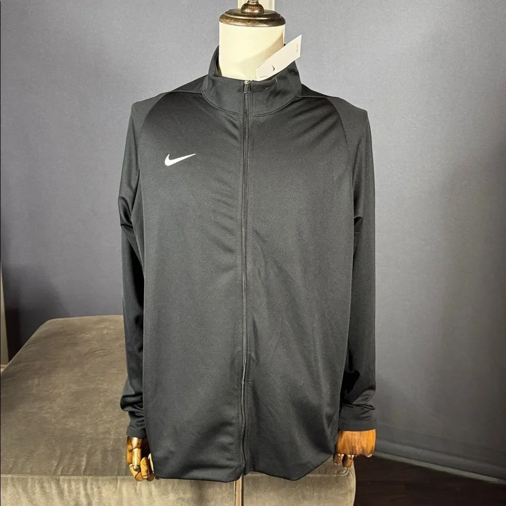 Nike Men’s Black Full Zip Epic Knit Training Jacket 2.0 Dri-Fit MEDIUM NWT